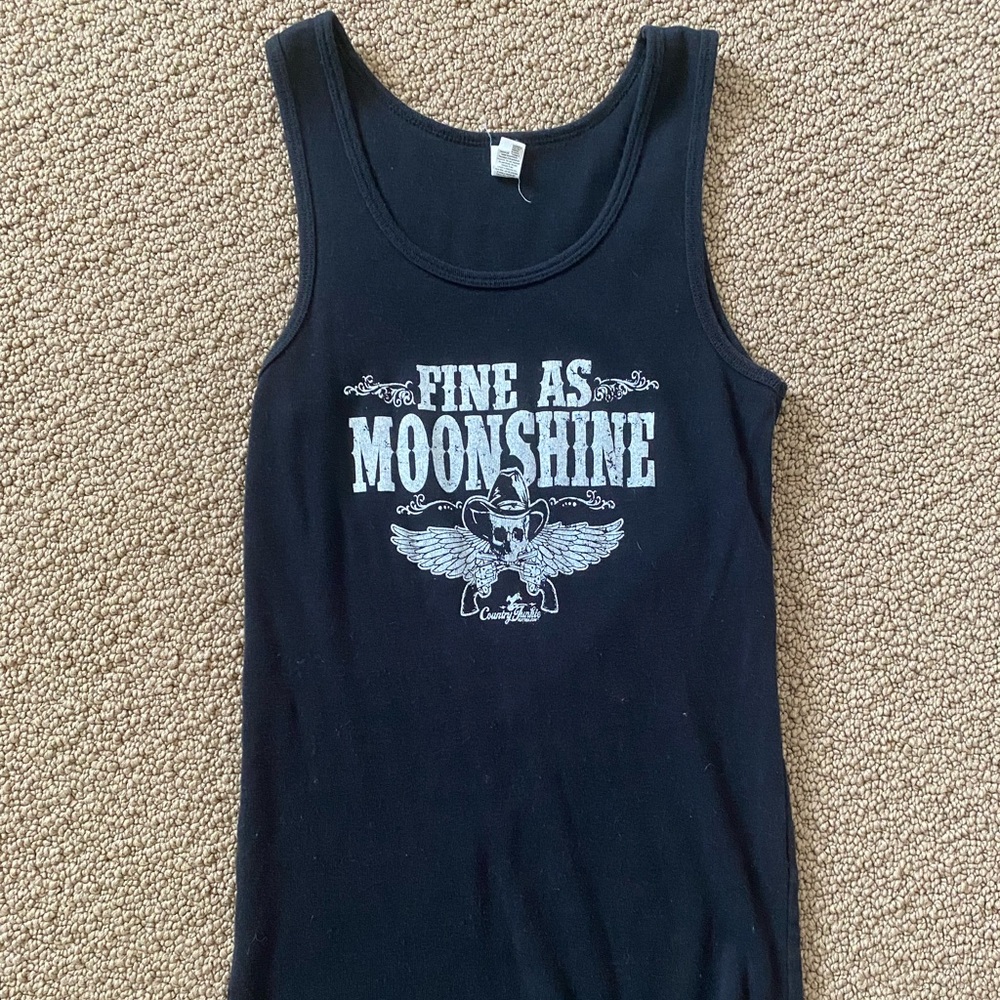 Women’s Country Fine as Moonshine tank top